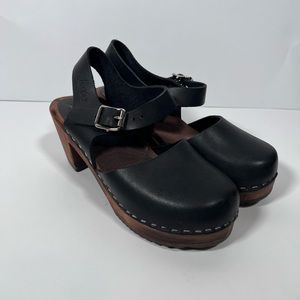 Lotta From Stockholm Leather Clogs